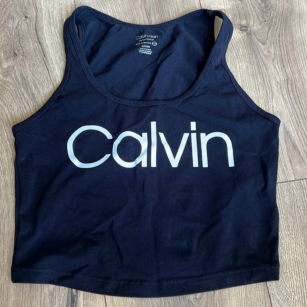 Calvin Klein Performance crop tank top